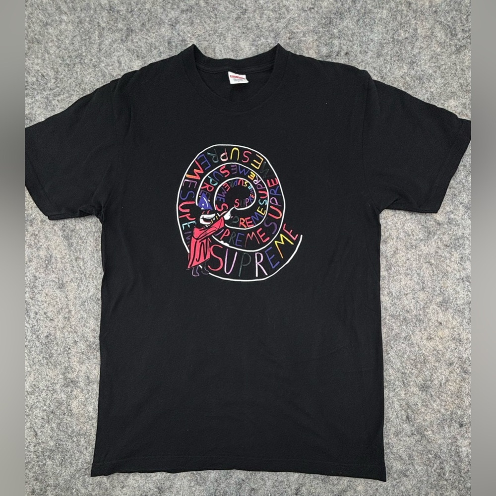 Supreme | Joe Roberts Swirl‎ Tee | Men’s Size Large